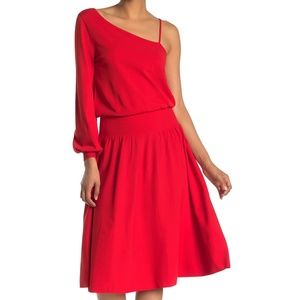 A.L.C. Shara One-Shoulder Midi Dress